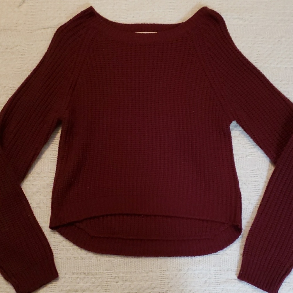 Crop top sweater